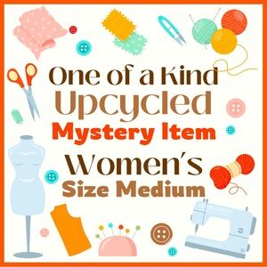 Mystery Box One of a Kind Upcycled Item Women’s Medium Unique Fun Surprise